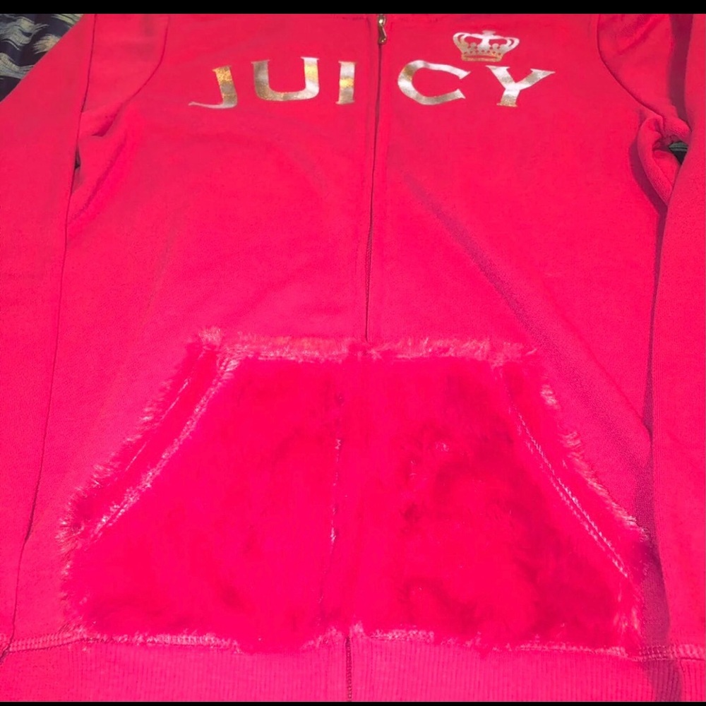 Girls Juicy Couture Hoodie SZ-14-16